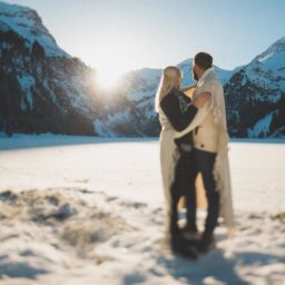 Winterliches Paarshooting am Vilsalpsee | Johanna und Dominik
